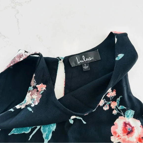 Lulus Floral Print Swing Dress | Small - Picture 4 of 6